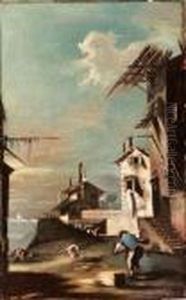 Capriccio by Francesco Guardi