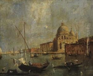 Vue De La Salute by Francesco Guardi