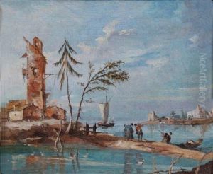 Oil On Canvas by Francesco Guardi