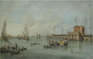 Venice, A View The Forte Di S. Andrea