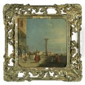 Venice, A View Of The Molo by Francesco Guardi