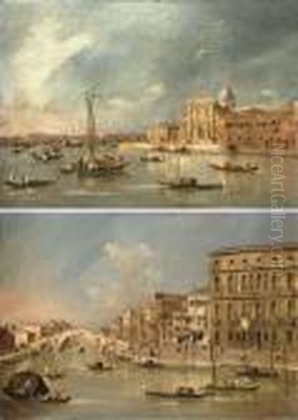 The Island Of San Giorgio Maggiore; And View Of The Cannaregio - view 1