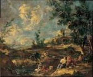 Capriccio by Francesco Guardi