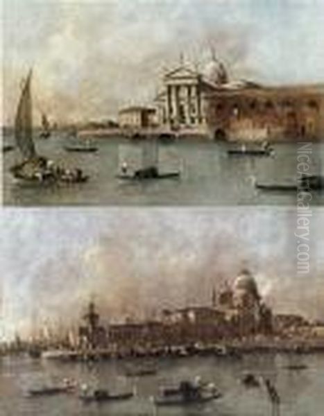 Venice: Church Of San Giorgio Maggiore (#) The Entrance To The Grand Canal - view 1