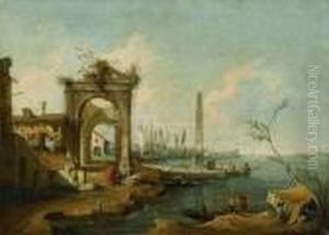 View With Harbour And Obelisk.