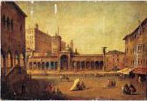 Veduta Di Piazza Della Liberta' A Udine Veduta Di Piazza Della Liberta' A Udine
