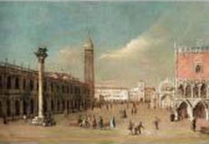 Venetian School, 19th Century by Francesco Guardi