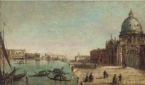 Santa Maria Della Salute; And On The Grand Canal