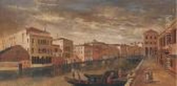 View Down The Grand Canal, Venice - view 1