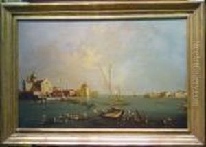 Venetian Canal by Francesco Guardi