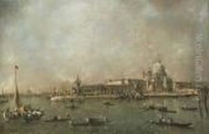 The Entrance To The Grand Canal, Venice by Francesco Guardi
