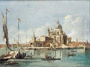 Vue De La Salute by Francesco Guardi