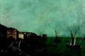 The Fondamente Nuove, Venice, Seen From The East by Francesco Guardi