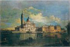 Venice, A View Of The Church Of San Giorgio Maggiore From The Bacino Di San Marco by Francesco Guardi