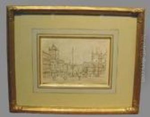 Piazza San Marco by Francesco Guardi