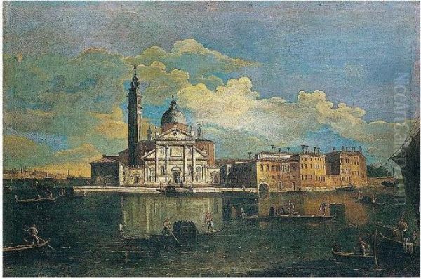 Venice, A View Of The Church Of San Giorgio Maggiore Taken From The Bacino Di San Marco - view 1