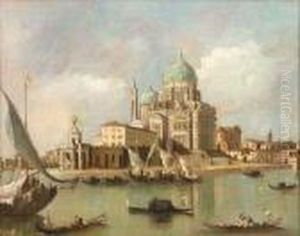 Vue De Santa Maria Della Salute by Giacomo Guardi