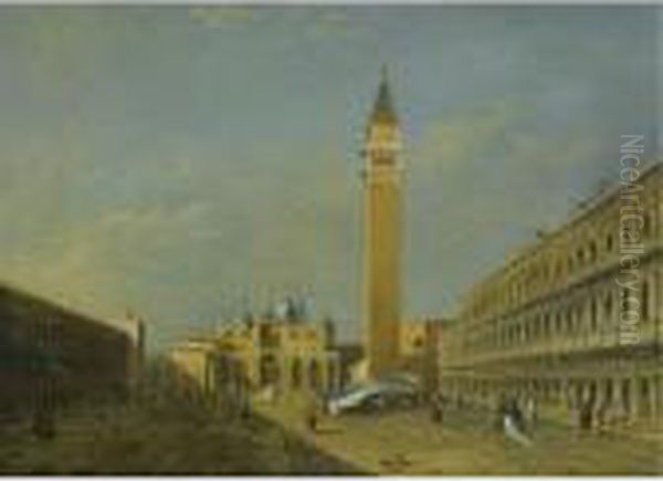 Venice, A View Of Saint Mark's Square - view 1