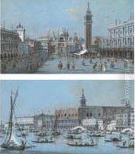 Venezia, Piazza San Marco by Giacomo Guardi