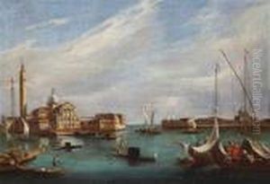 Vedute Vonvenedig Mit Blick Auf Die Isola San Giorgio Maggiore by Giacomo Guardi