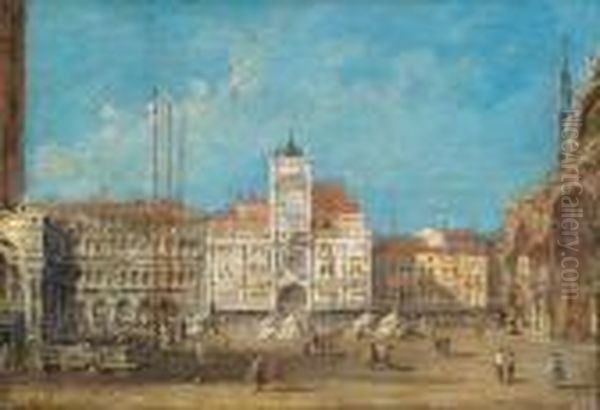 Saint Mark's Square, Venice, Looking Towards The Torre Dell'orologio - view 1