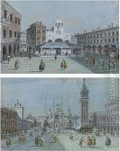 Venice, A View Of Piazza San Marco by Giacomo Guardi