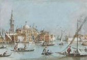 Vue De San Giorgio Maggiore, Venise by Giacomo Guardi