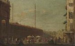 Piazza San Marco, Venice by Giacomo Guardi