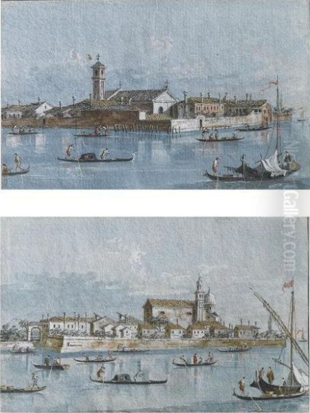 Isola Del Lazzaretto Vecchio, Venezia; E Isola Della Certosa, Venezia - view 1