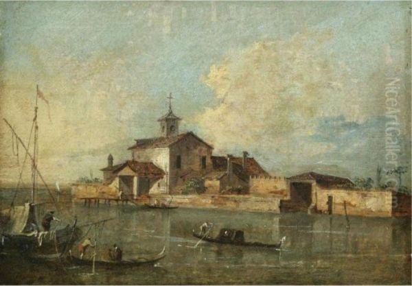Sold By Order Of The Trustees Of The 2nd Baron Hesketh's Will Trust
A View Of The Venetian Lagoon With The Island Of San Jacopo Di Paludo - view 1