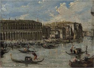 Canale Veneziano by Giacomo Guardi