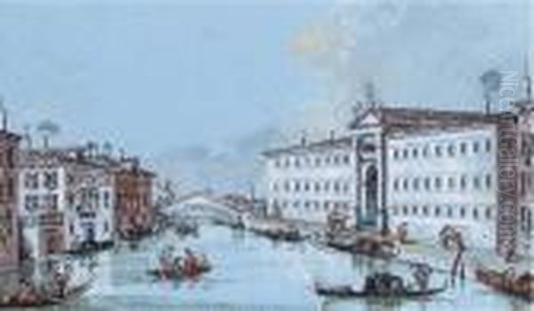 The Fondamenta Quintavalle, Venice; And The Fondamenta Deimendicanti, Venice - view 1
