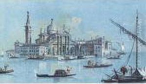 View Of San Giorgio Maggiore by Giacomo Guardi