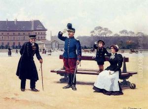 The Salute by Jules Monge