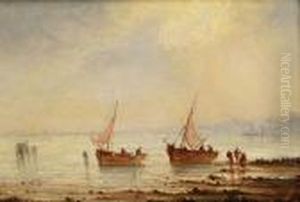Le Retour Des Pecheurs by Herminie Gudin