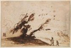 Paesaggio by Giovanni Francesco Barbieri