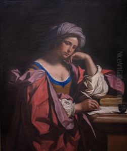 La Sibylle Persique. by Giovanni Francesco Barbieri
