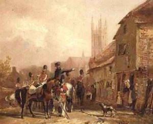 Billeting Troops by William Mulready