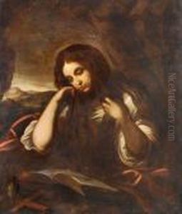 Penitent Magdalene by Giovanni Francesco Barbieri