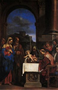 La Circoncision by Giovanni Francesco Barbieri