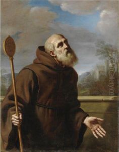 San Francesco Da Paola by Giovanni Francesco Barbieri