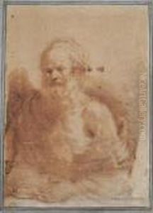 Saint Jerome by Giovanni Francesco Barbieri