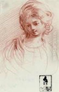 Study Of The Head Of A Woman