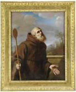 San Francesco Da Paola by Giovanni Francesco Barbieri
