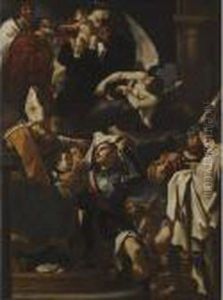 Saint William Of Aquitaine Receiving The Cowl Saint William Of Aquitaine Receiving The Cowl
