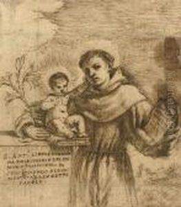 Saint Anthony Of Padua With The Christ Child