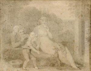 Man Writing by Giovanni Francesco Barbieri