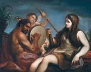 Scena Mitologica by Giovanni Francesco Barbieri