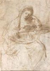 Etude De Vierge Lisant