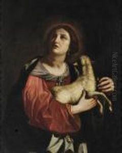 Santa Martire Con Aglello